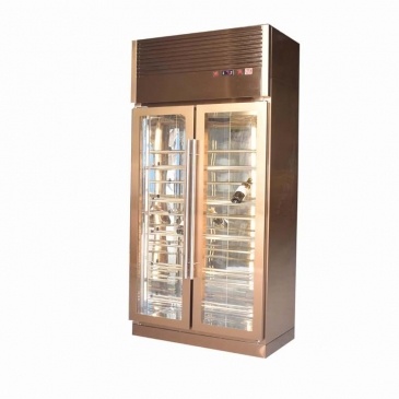 Cửa kính hiển thị rượu tủ lạnh