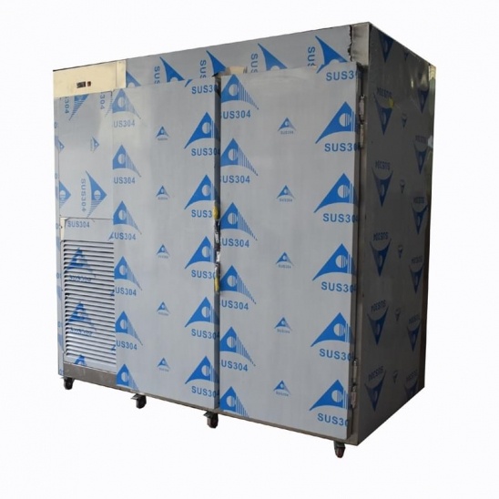 Tùy dọc lớn đôi cánh cửa thép không gỉ bếp tủ lạnh 