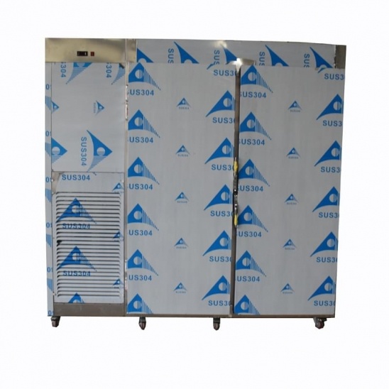 Tùy dọc lớn đôi cánh cửa thép không gỉ bếp tủ lạnh 