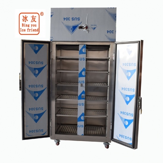 Hai cửa Hàng thép không gỉ Bếp thiết Bị đông lạnh 