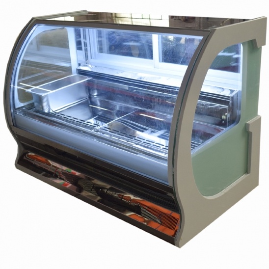 Để làm mát bằng không khí nhiệt độ thấp kem hiển thị nội các 