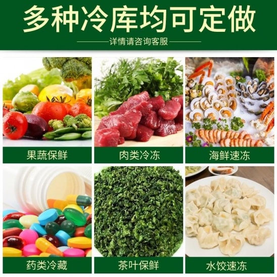 Tùy chỉnh điện thoại di động nhỏ, tất cả trong một thực phẩm và trái cây kho lạnh 