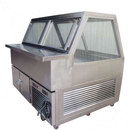 Tùy hai nhiệt độ thép không gỉ hiển thị nội các 